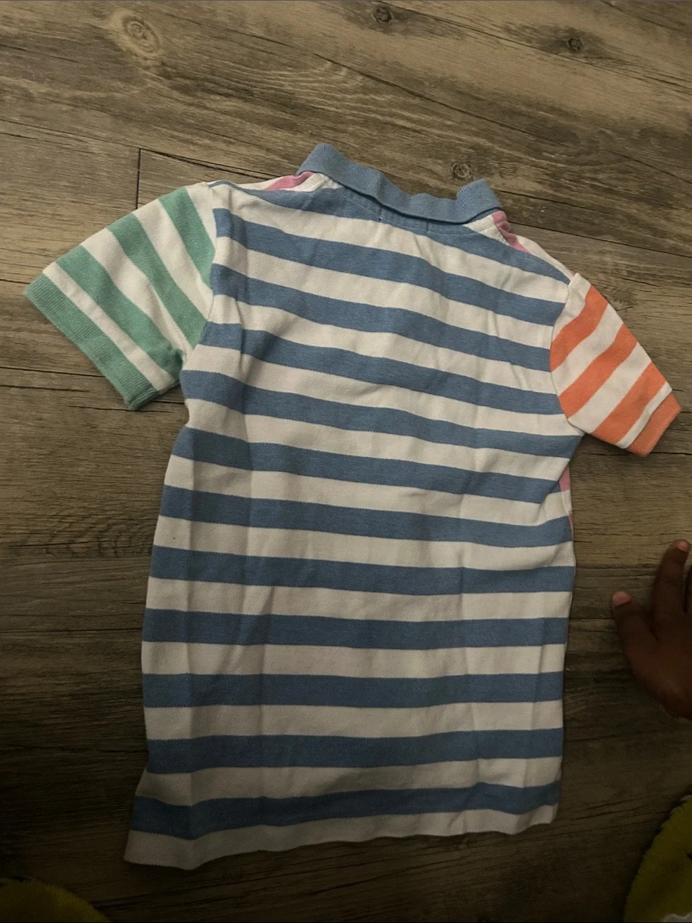 Ralph Lauren Kids Pastel Multi-Striped Polo - Pink, Blue, Green, Orange